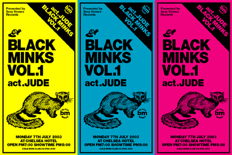 BLACK MINKS - vol.1 poster