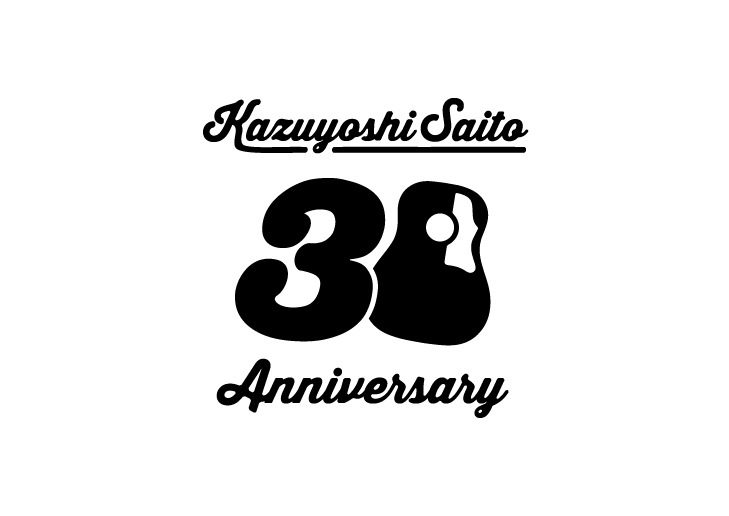 KAZUYOSHI SAITO - 30th logo