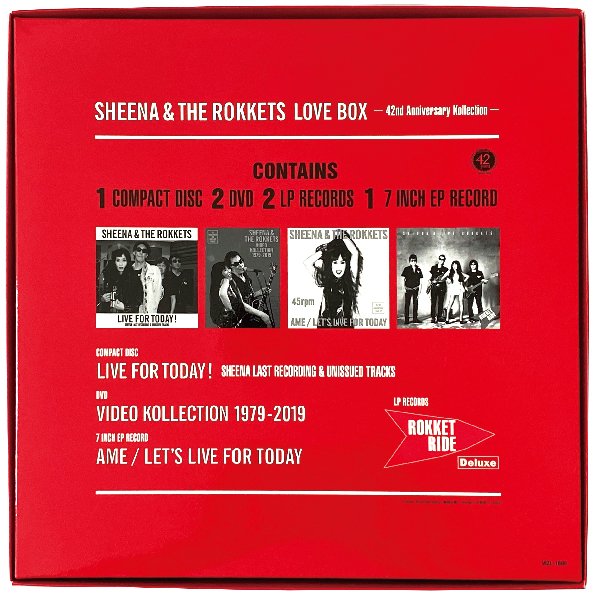 SHEENA & THE ROKKETS - love box 42nd kollection-2