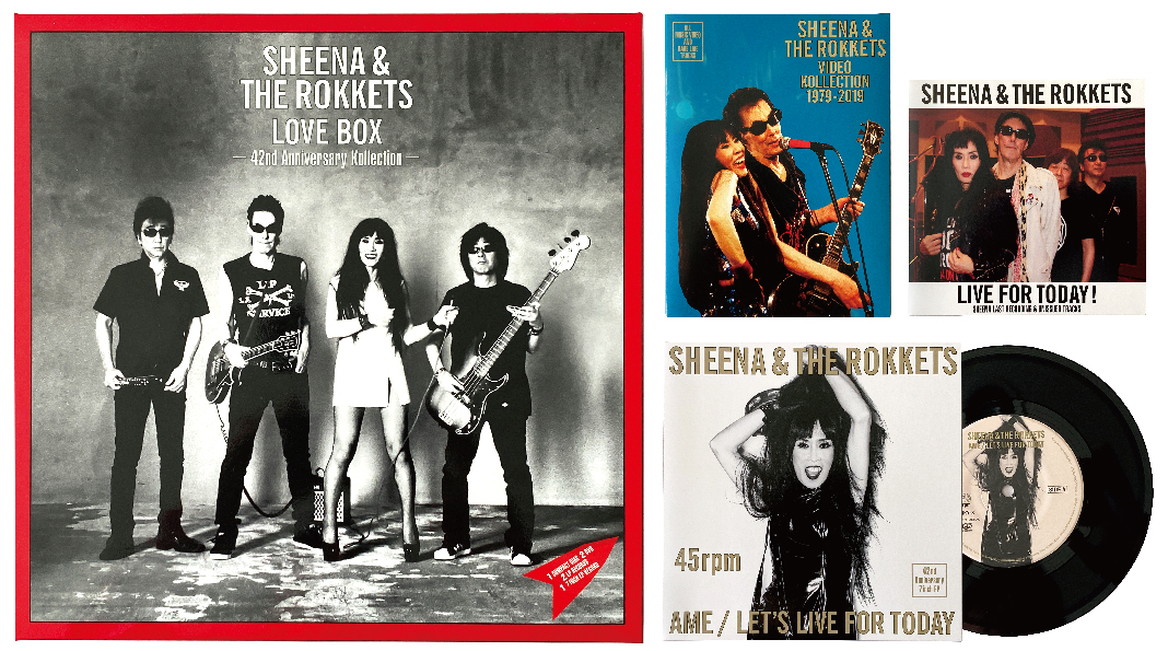 SHEENA & THE ROKKETS - love box 42nd kollection-3